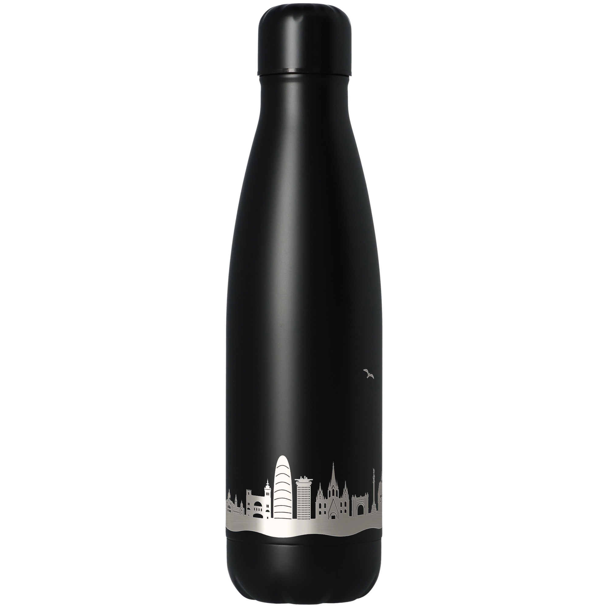 Trinkflasche Skyline Barcelona Flasche, Wasserflasche, Shaker