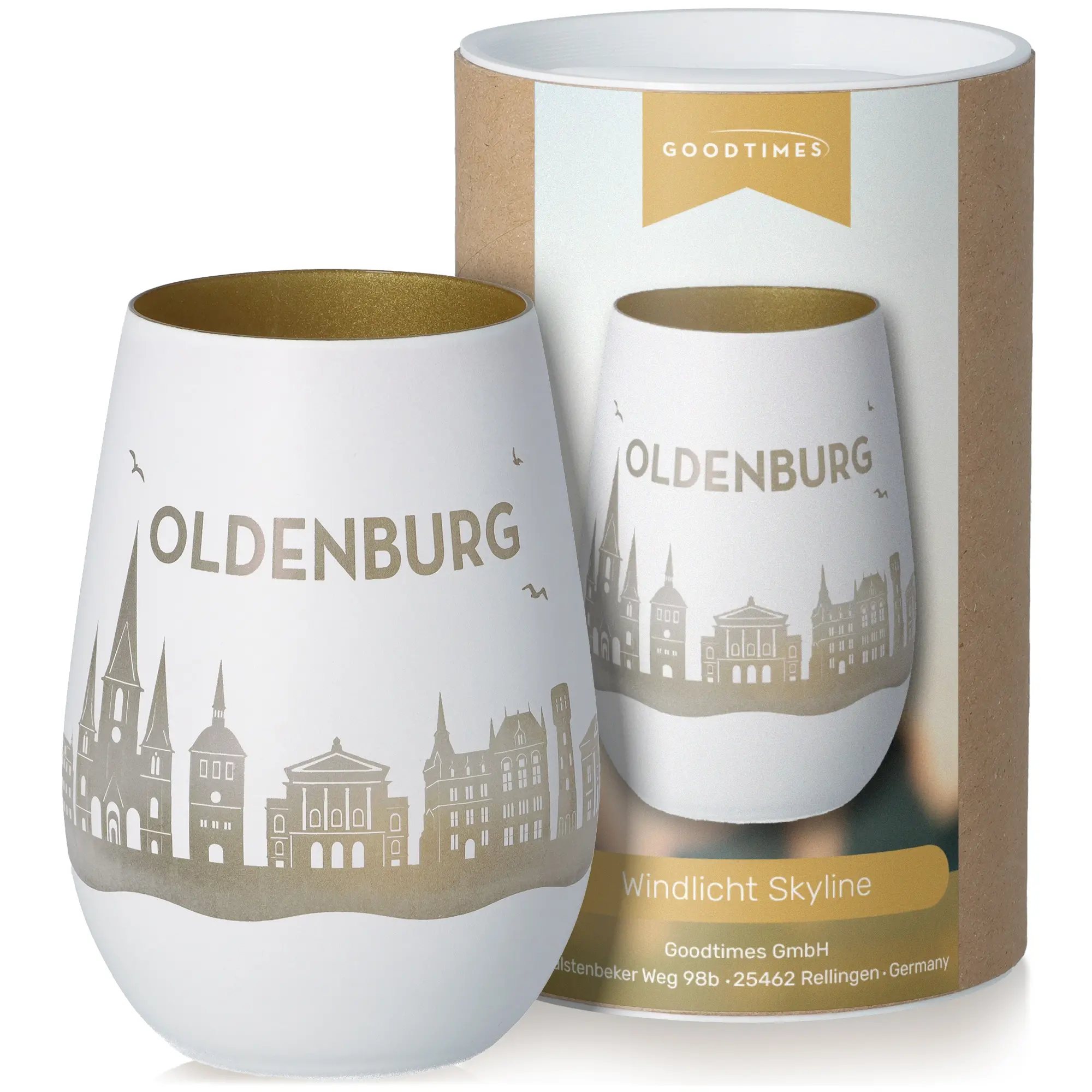 Windlicht Skyline Oldenburg
