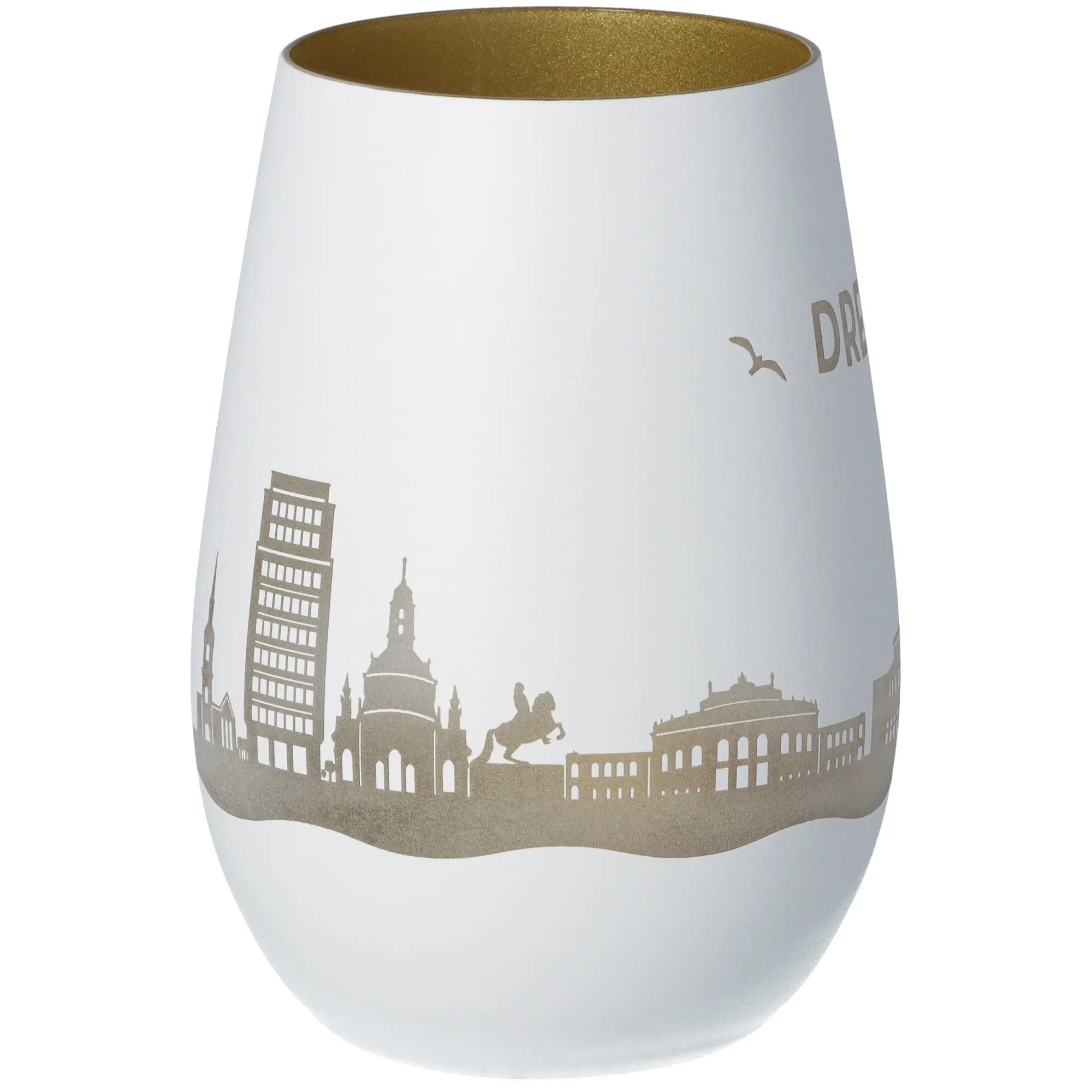 Windlicht Skyline Dresden