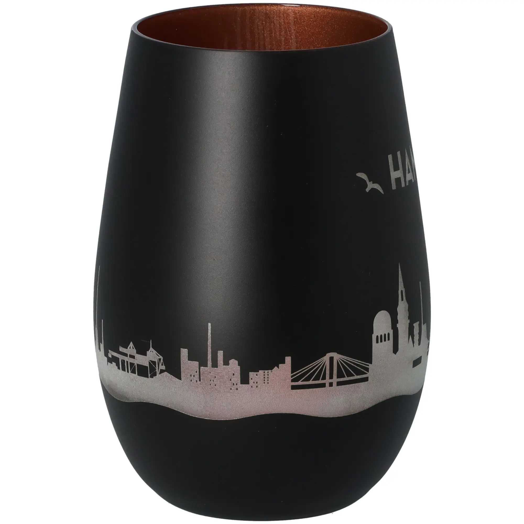 Windlicht Skyline Hamburg