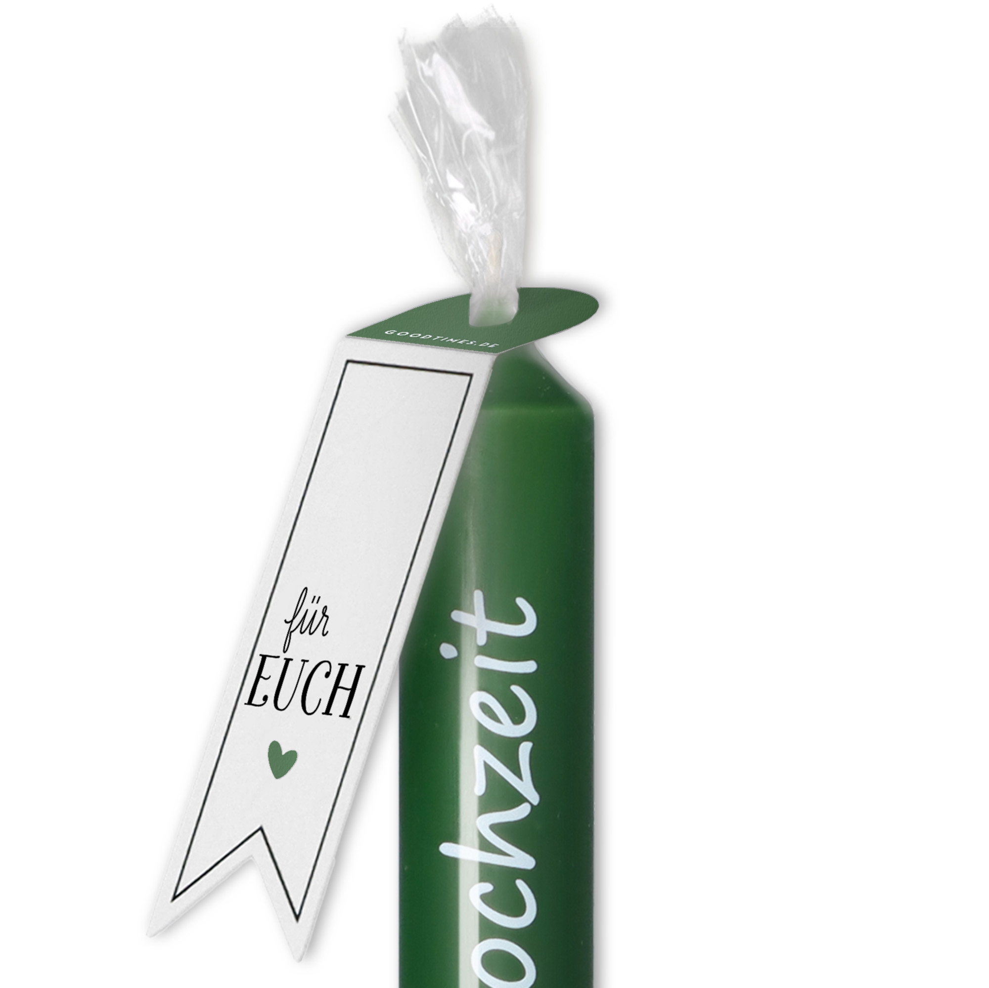 Stabkerze "Petersilienhochzeit" Stabkerze "Petersilienhochzeit"