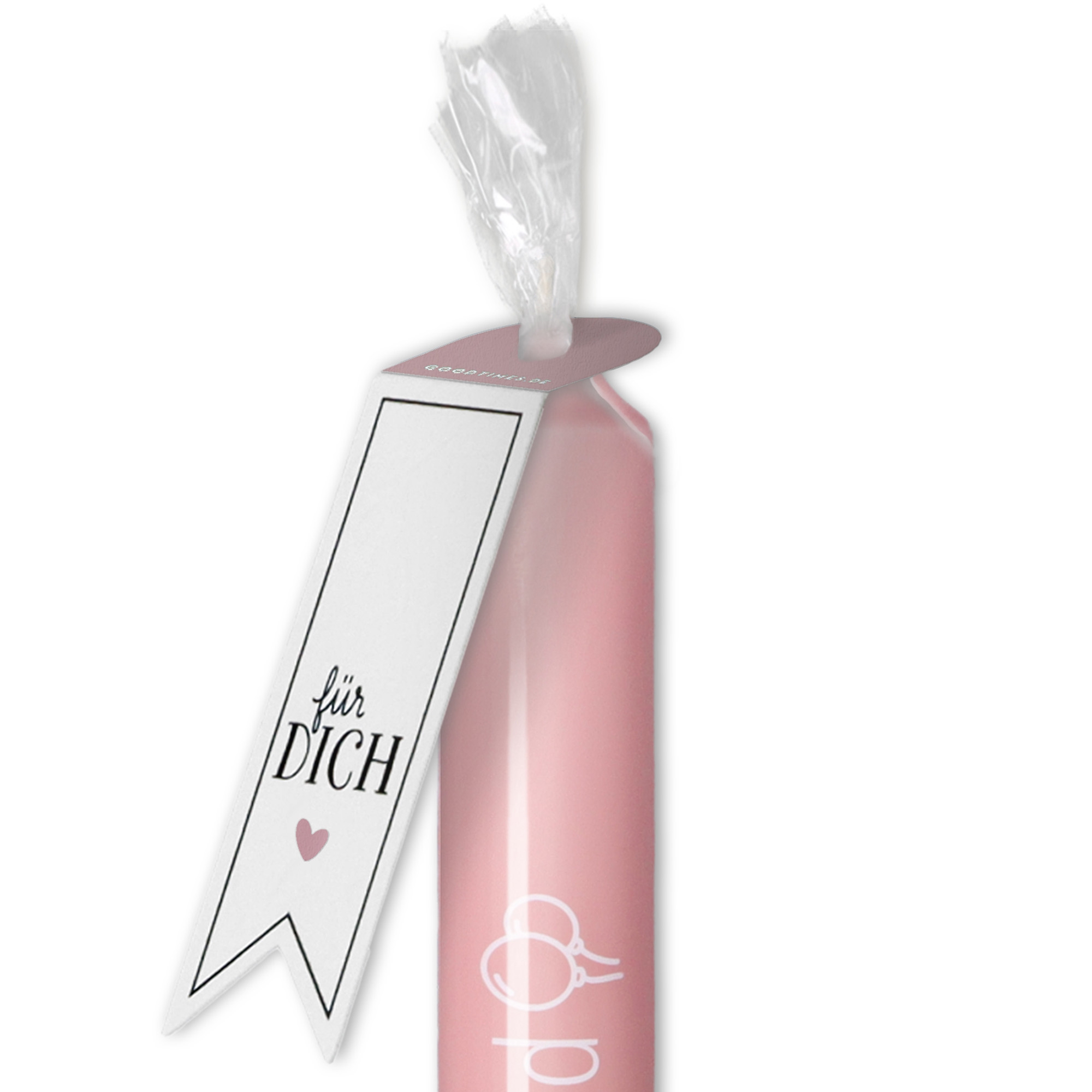 Stabkerze Rosa "Geburtstagskind" Stabkerze Rosa "Geburtstagskind"