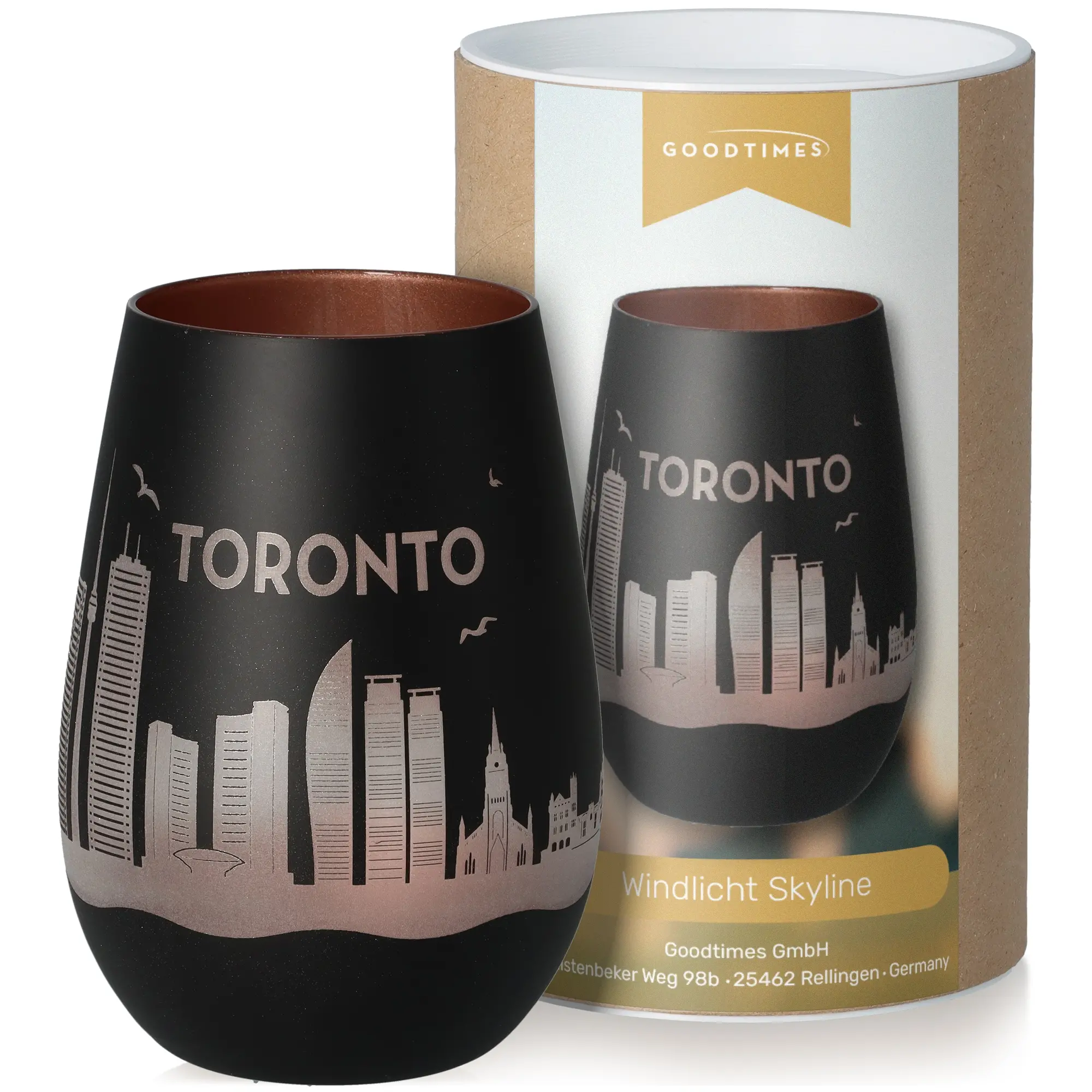 glas, Weinglas, Toronto, Windlicht, Stadtansicht