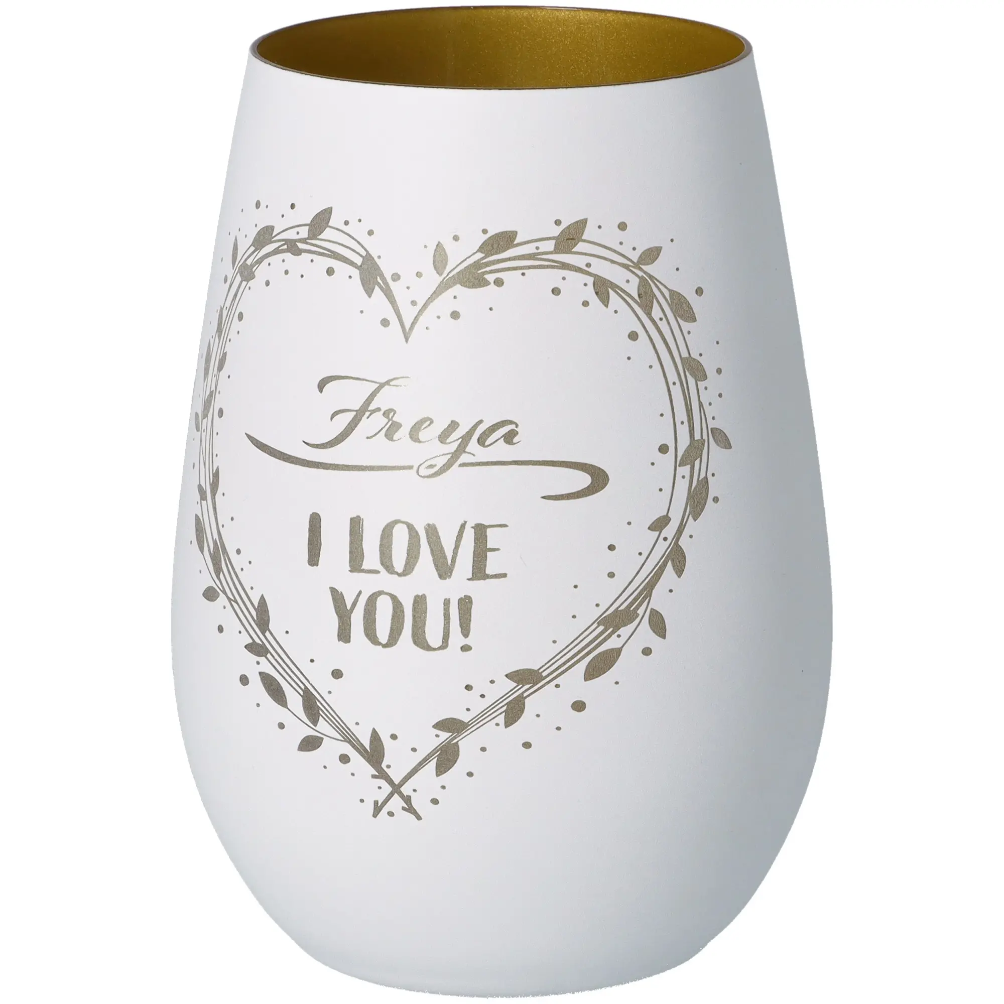 Windlicht "I love you"