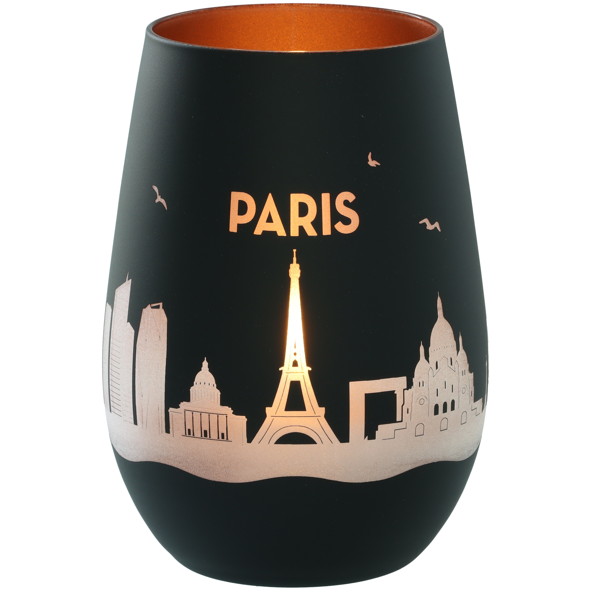 Windlicht Skyline Paris Krug, Töpferei, Lampe