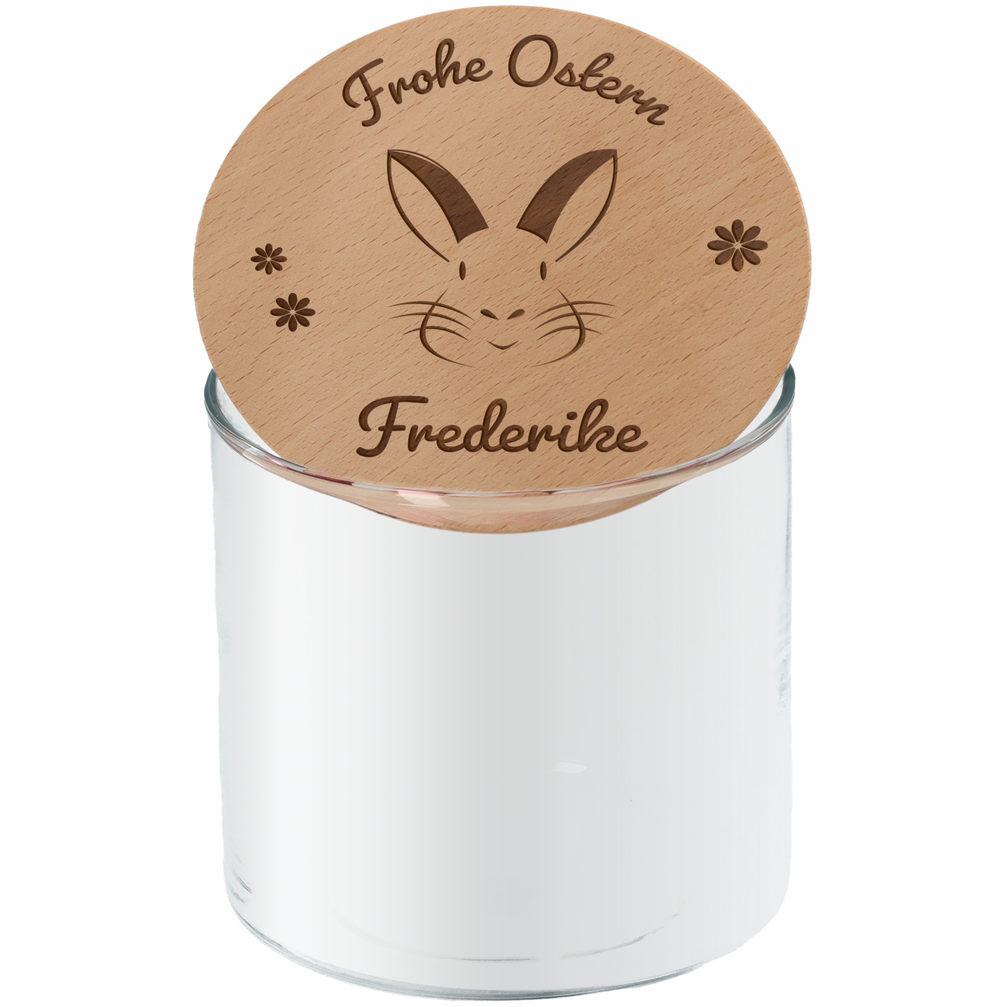 Geschenkglas "Frohe Ostern"