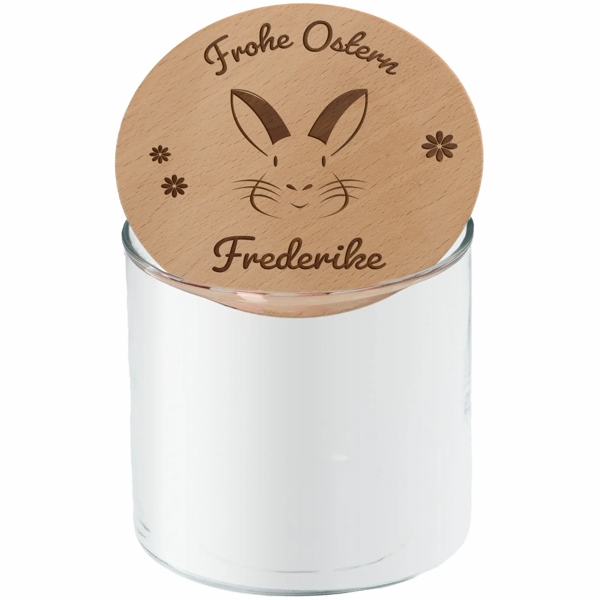 Geschenkglas "Frohe Ostern"