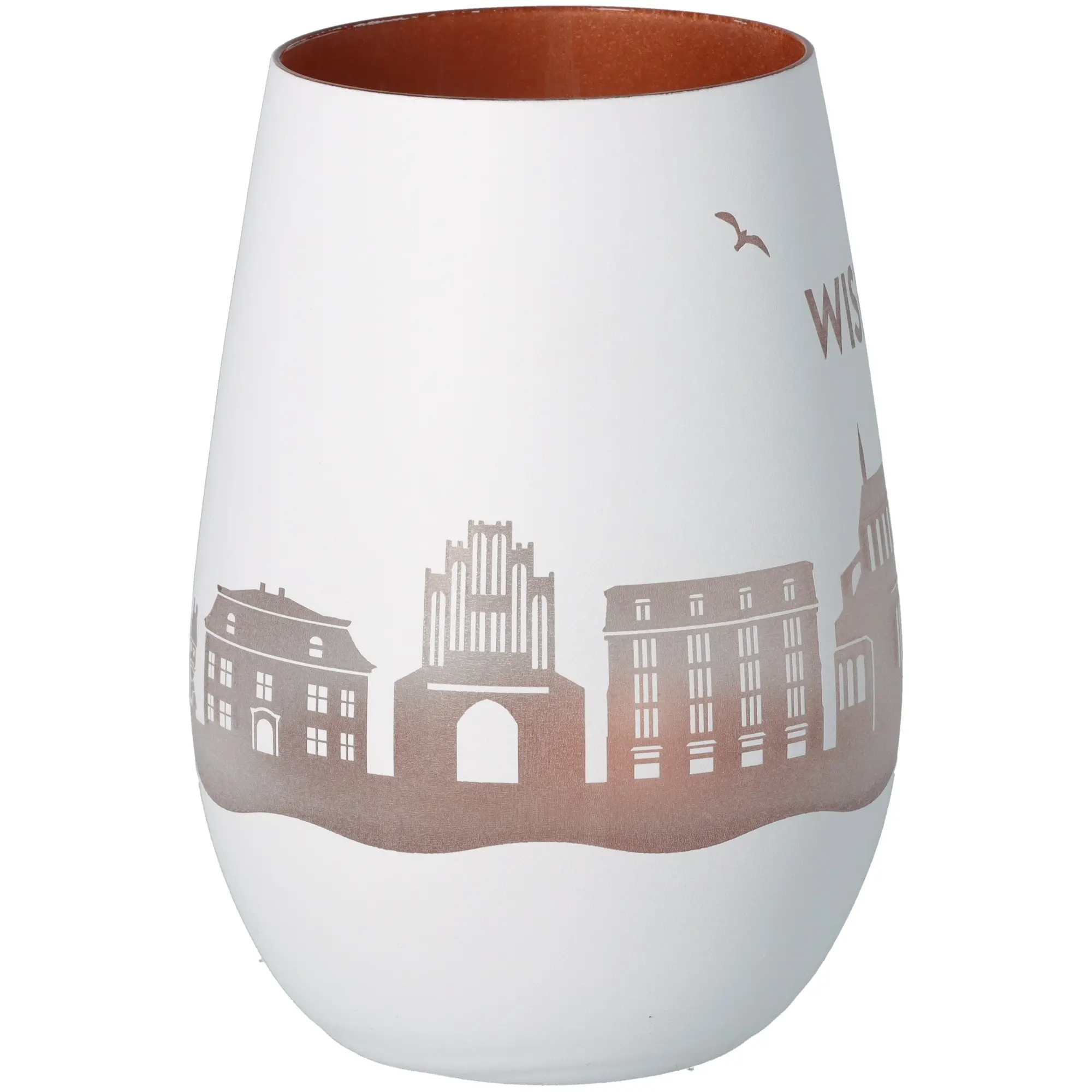 Windlicht Skyline Wismar