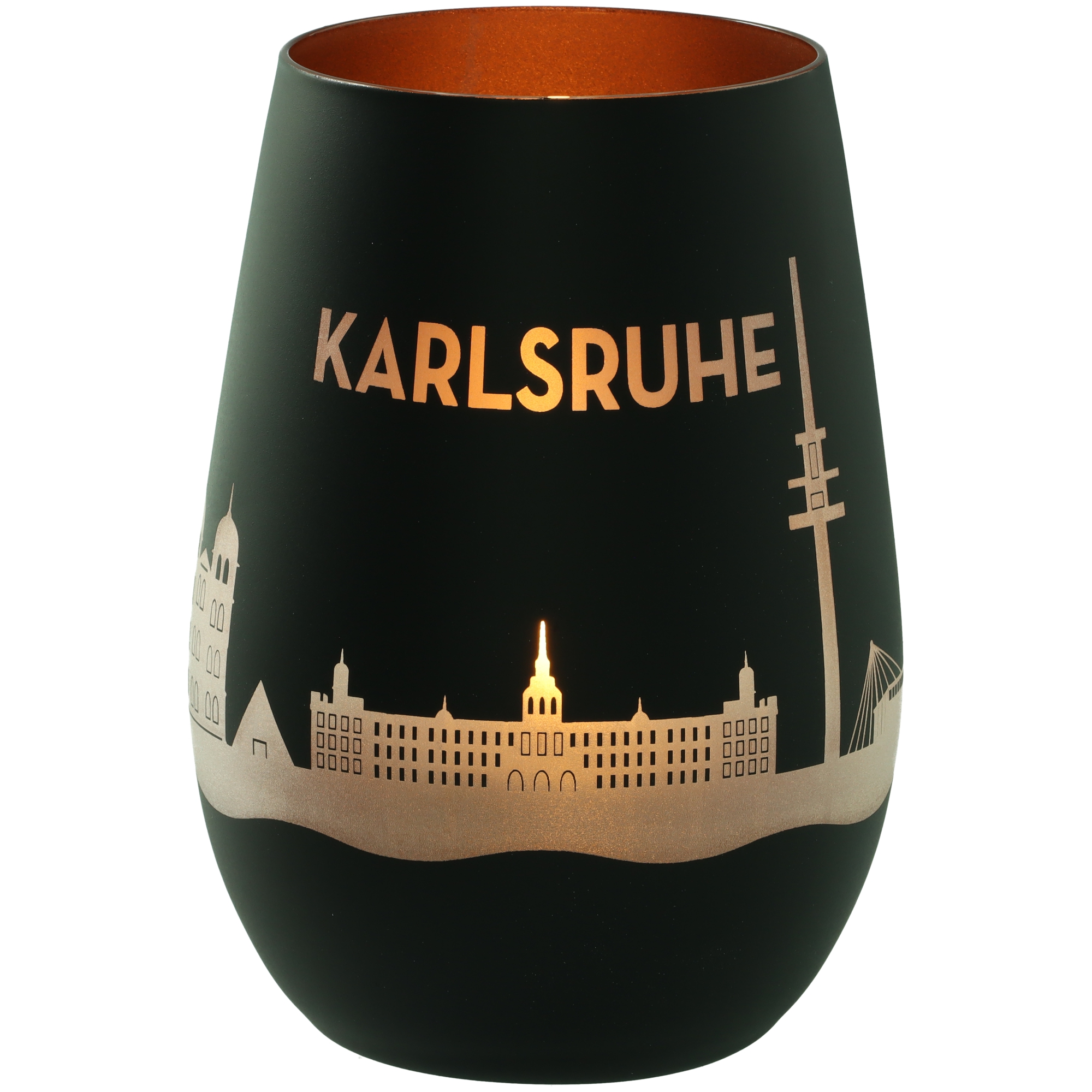 Windlicht Skyline Karlsruhe Windlicht Skyline Karlsruhe