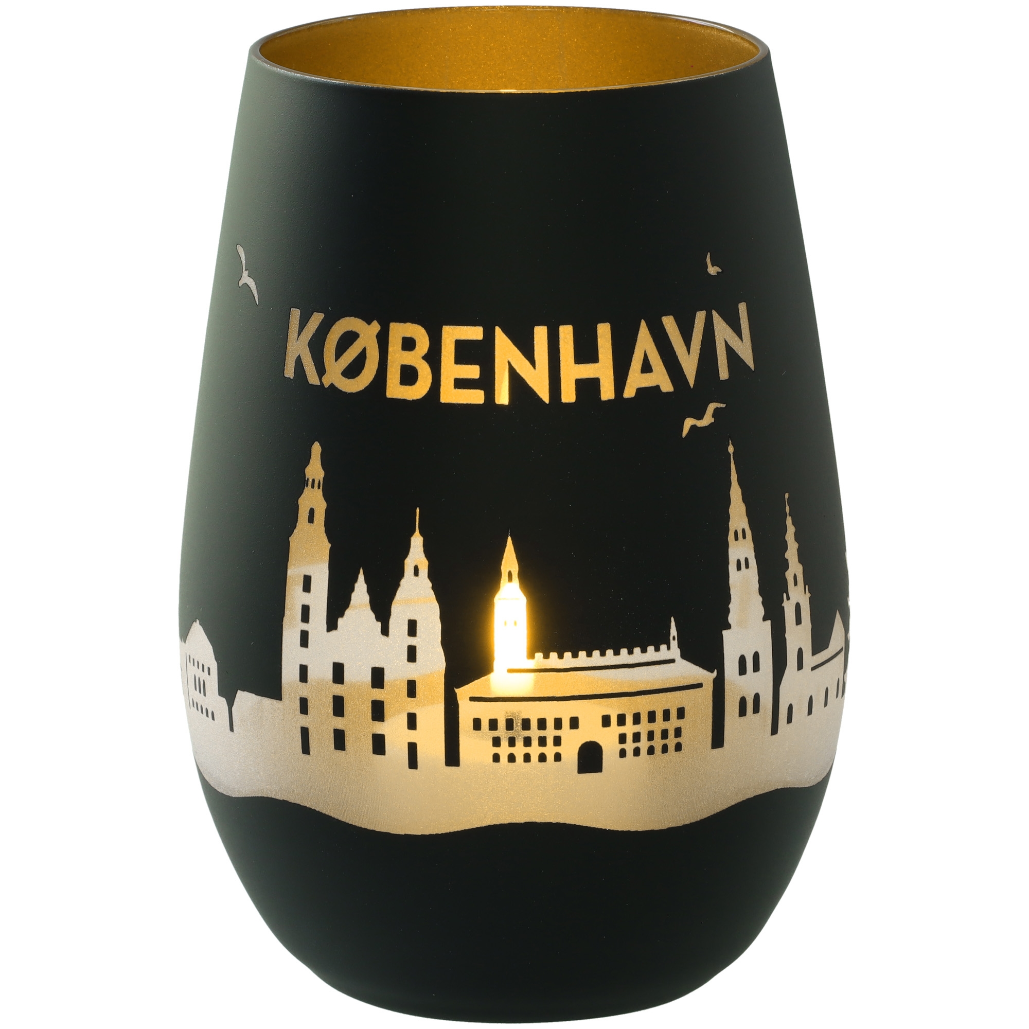 Windlicht Skyline Kopenhagen Töpferei, Krug, Lampe