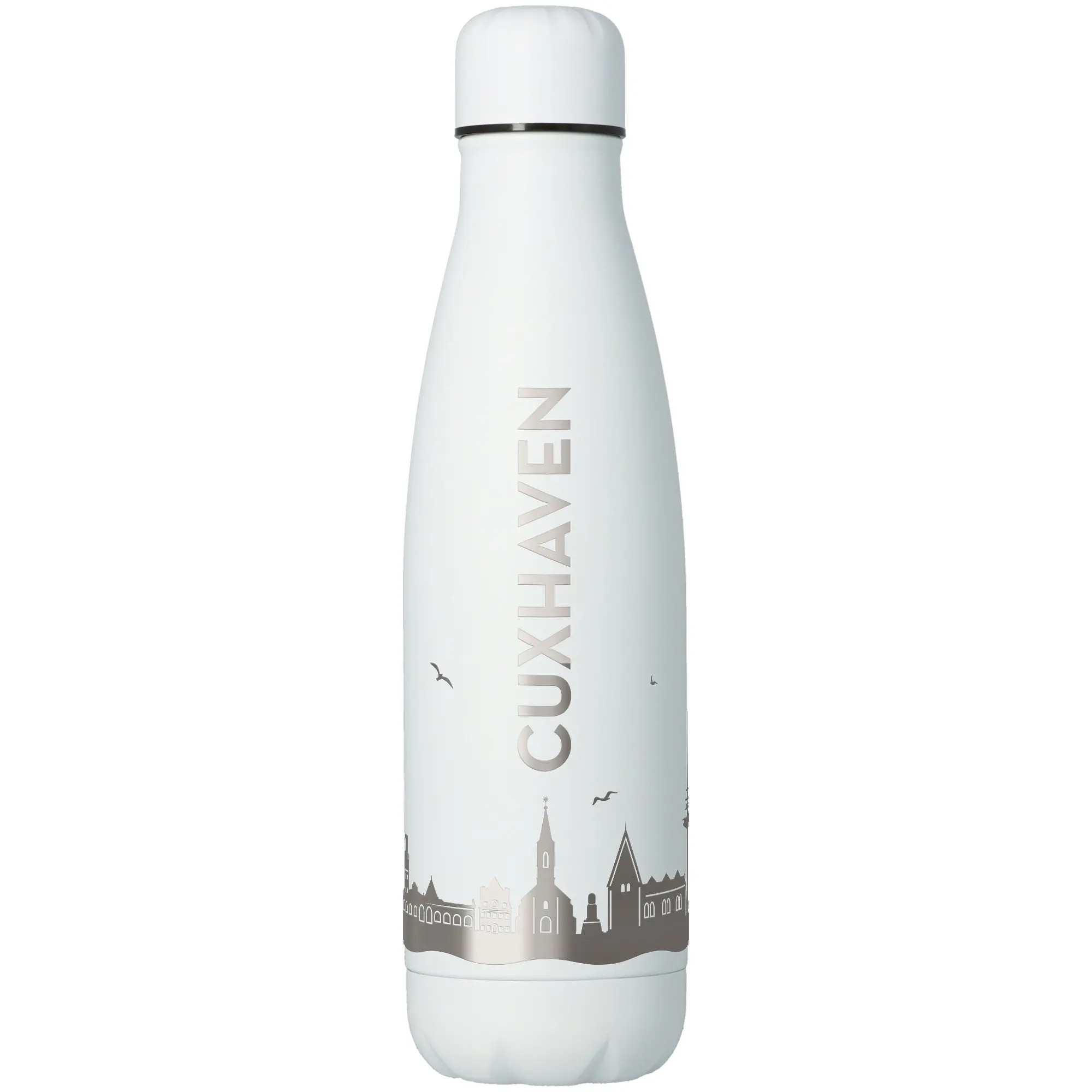 Trinkflasche Skyline Cuxhaven