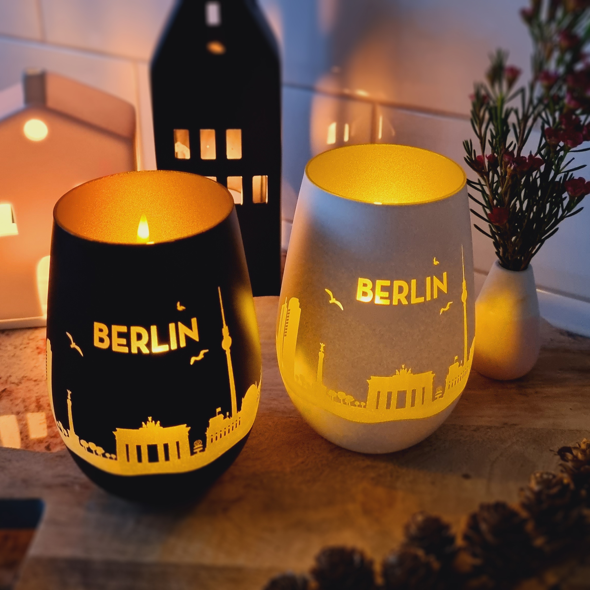 Windlicht Skyline Berlin Windlicht Skyline Berlin