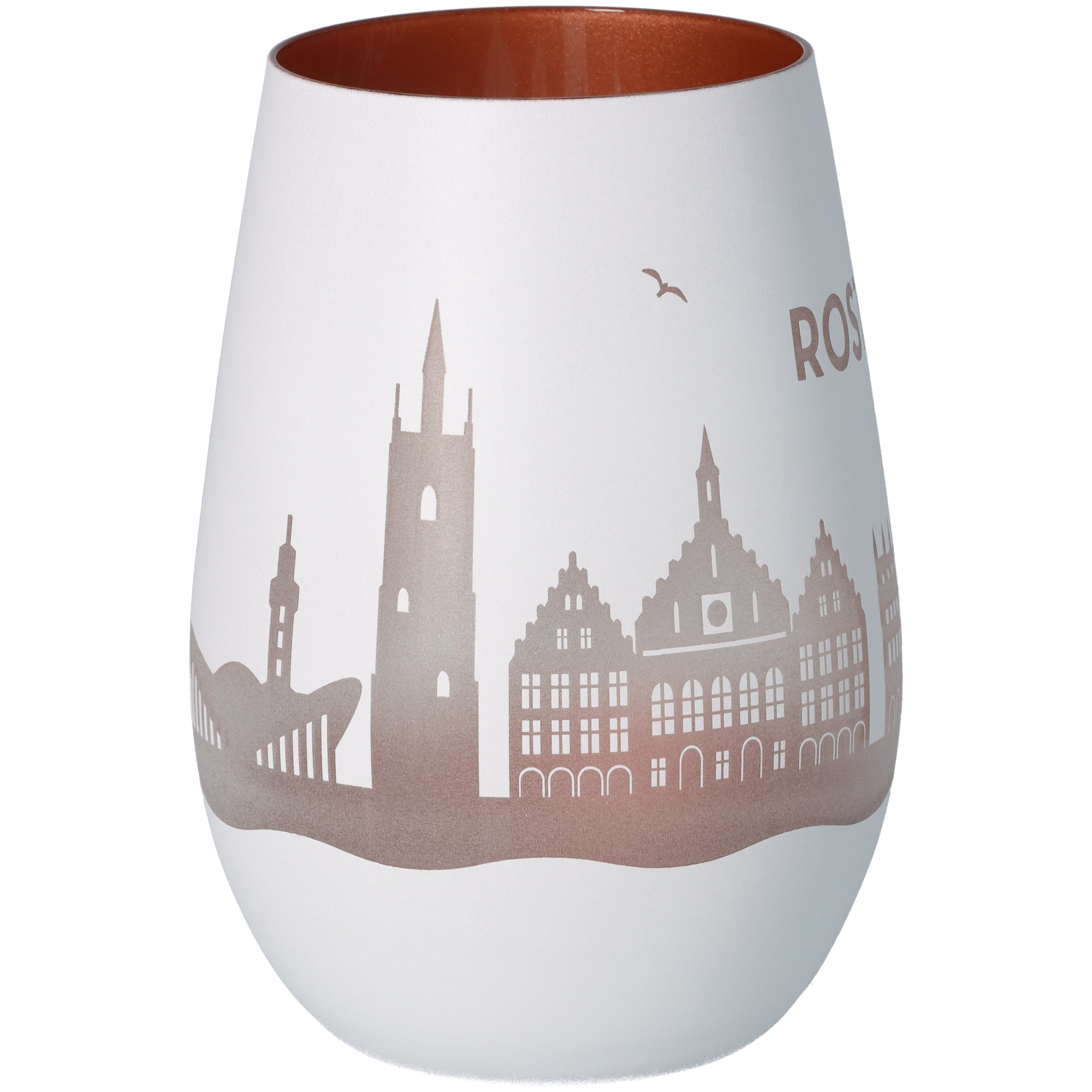 Windlicht Skyline Rostock