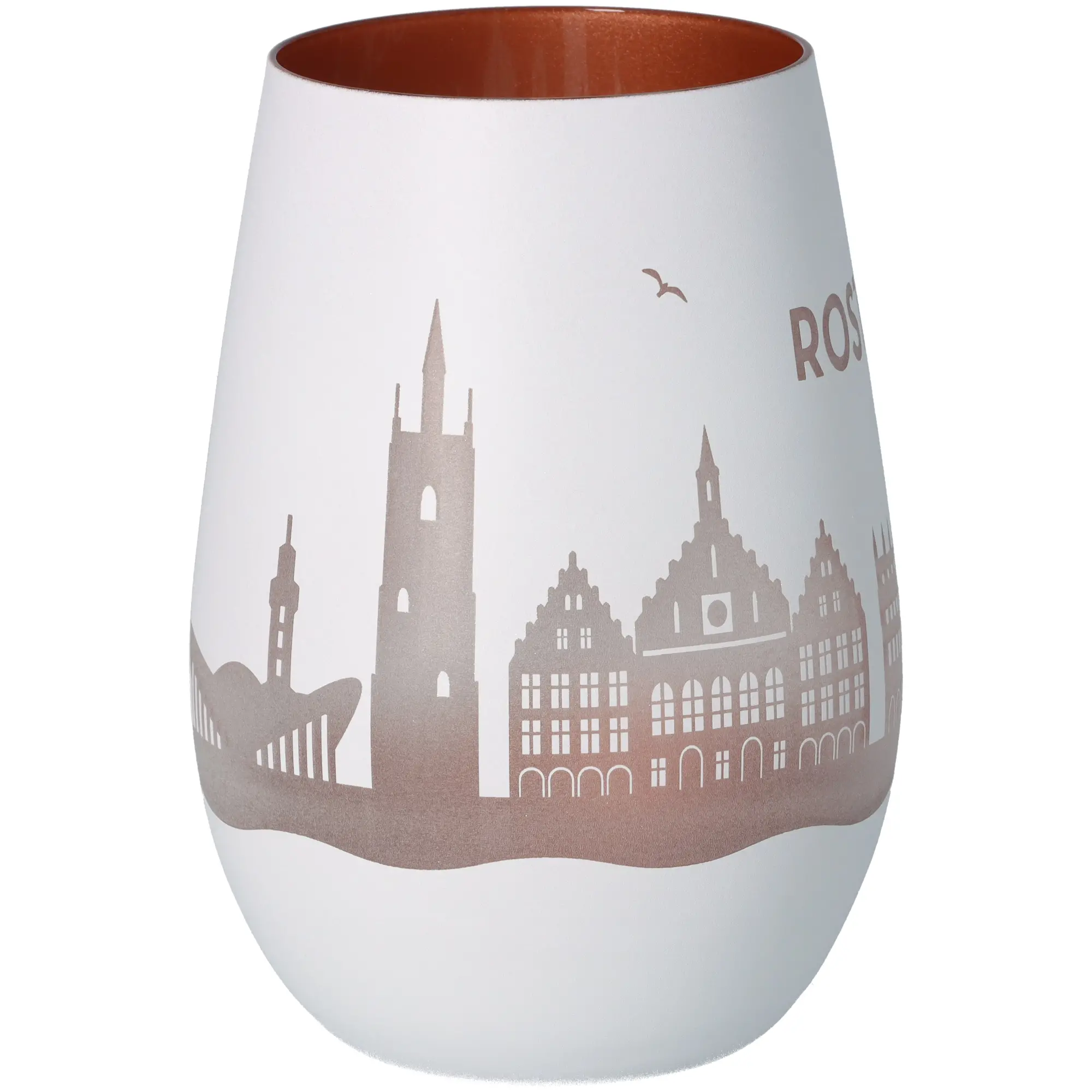 Windlicht Skyline Rostock