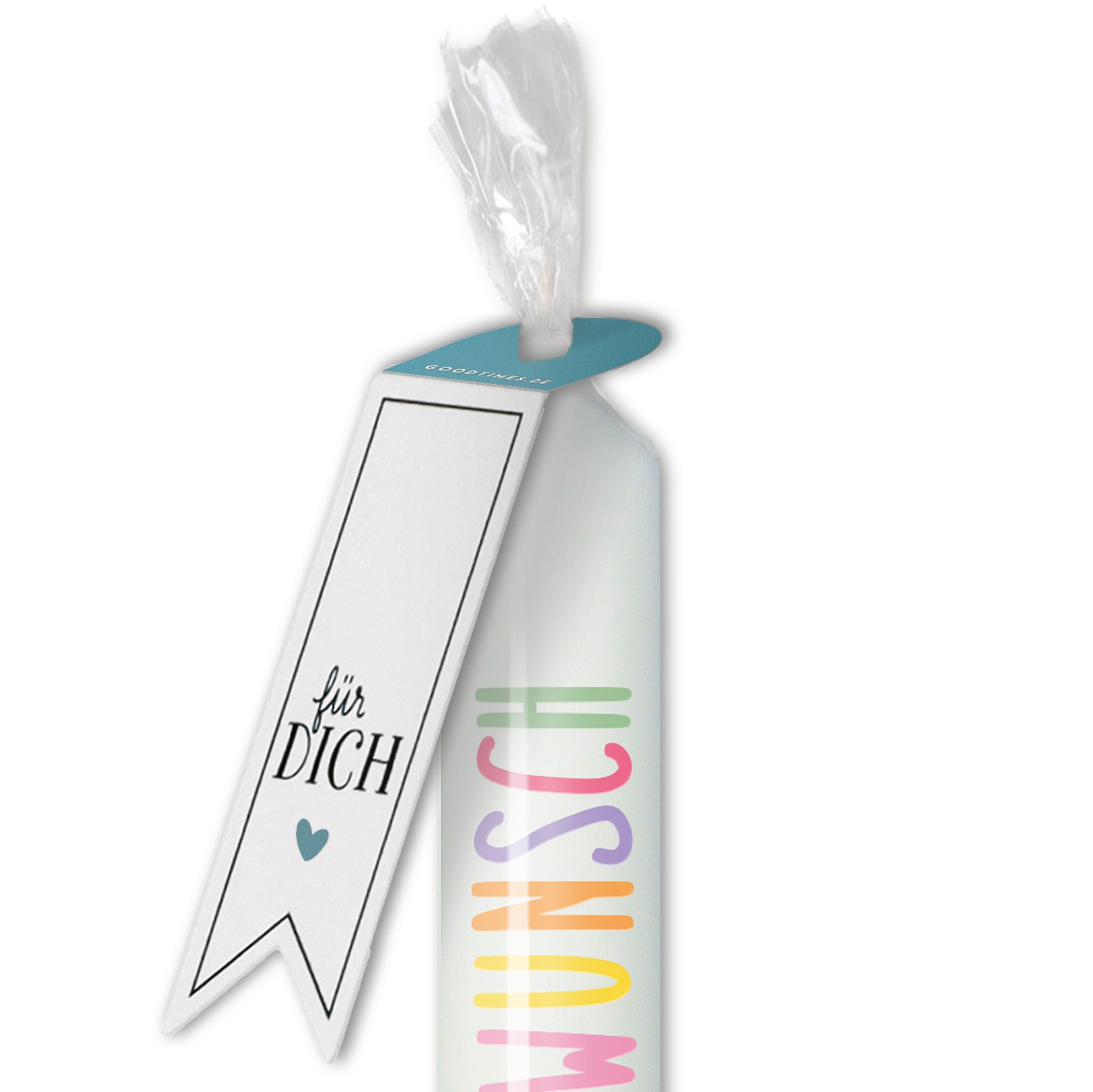 Stabkerze "Herzlichen Glückwunsch" Stabkerze "Herzlichen Glückwunsch"