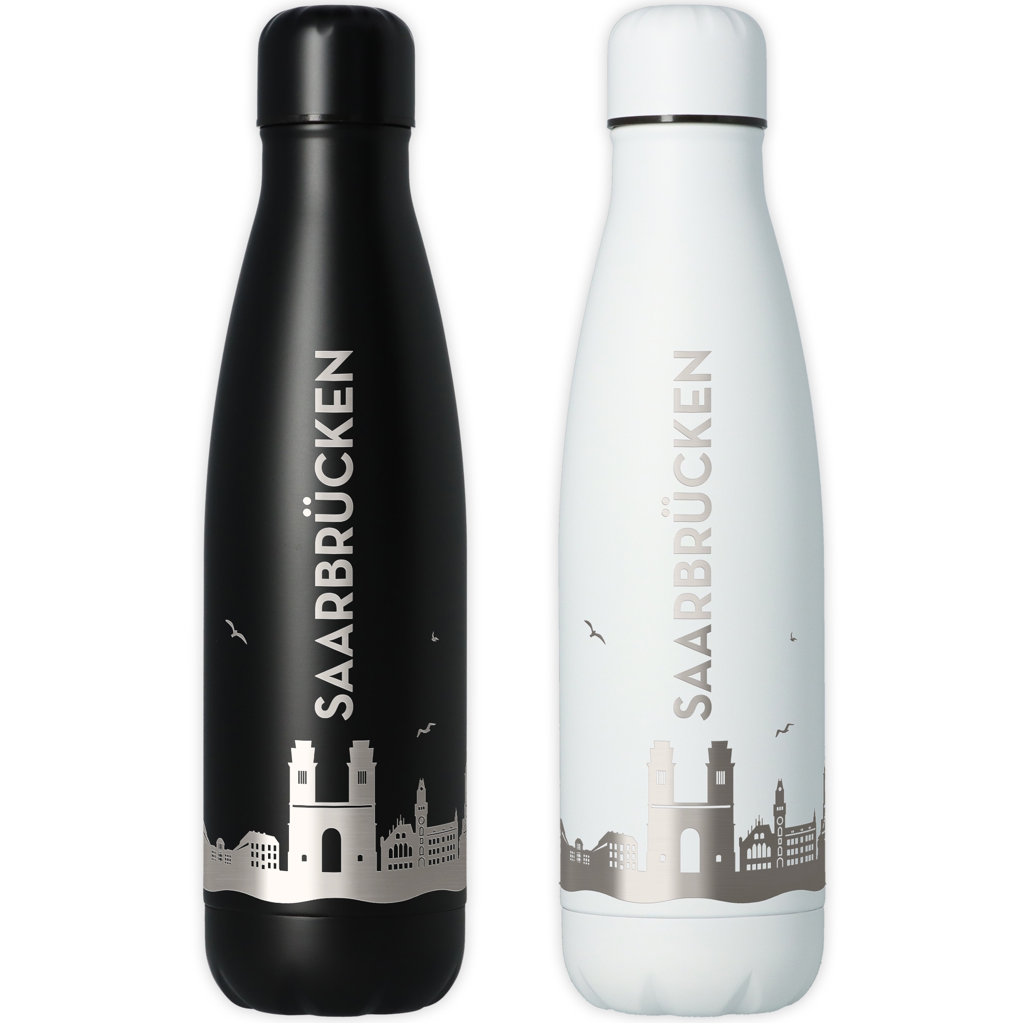 Trinkflasche Skyline Saarbrücken