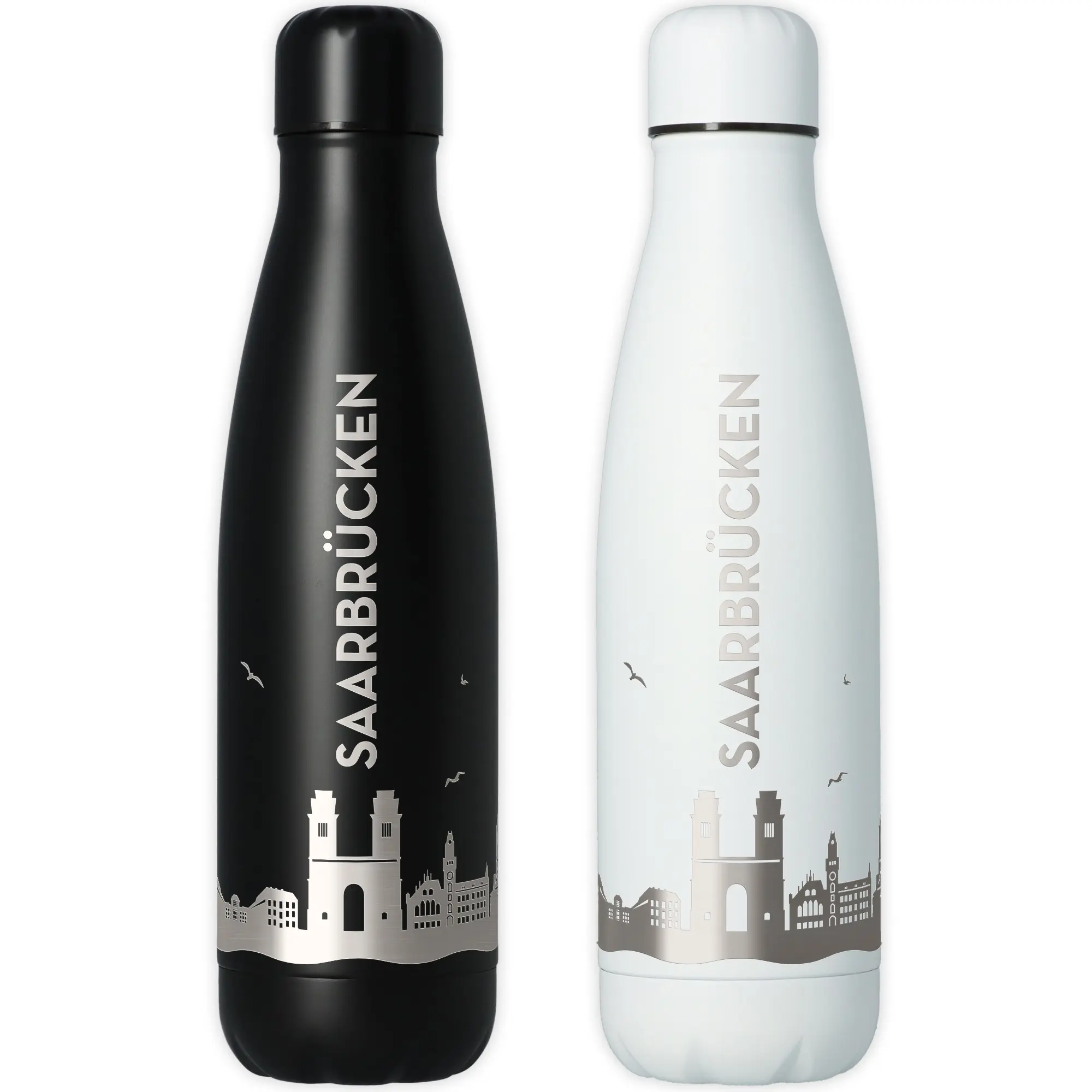 Trinkflasche Skyline Saarbrücken