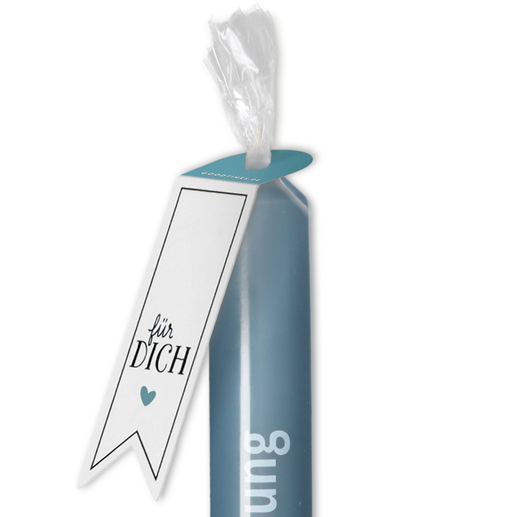 Stabkerze Saphir "Alles Liebe zur Firmung" Stabkerze Saphir "Alles Liebe zur Firmung"