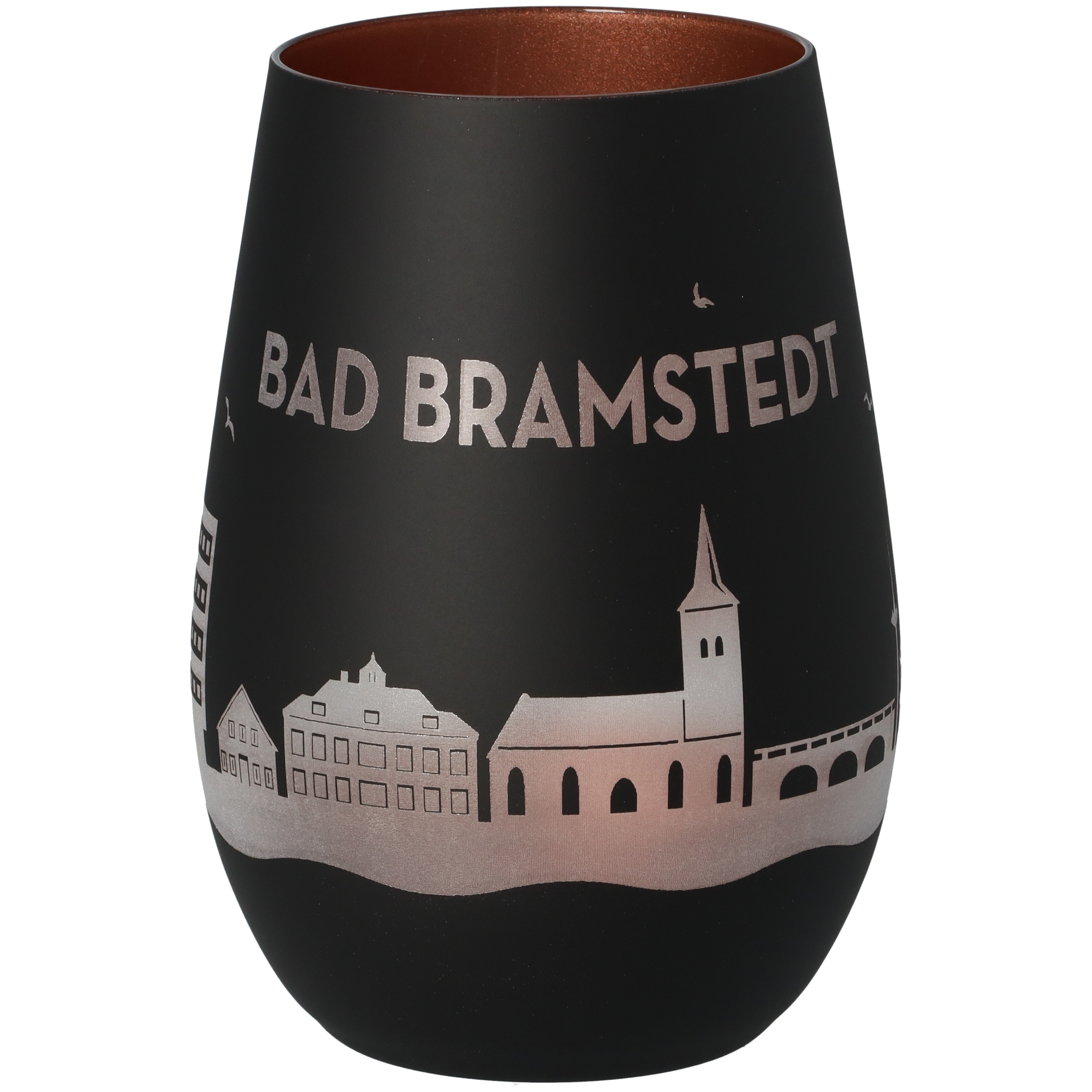 Windlicht Skyline Bad Bramstedt Krug, Töpferei, Vase