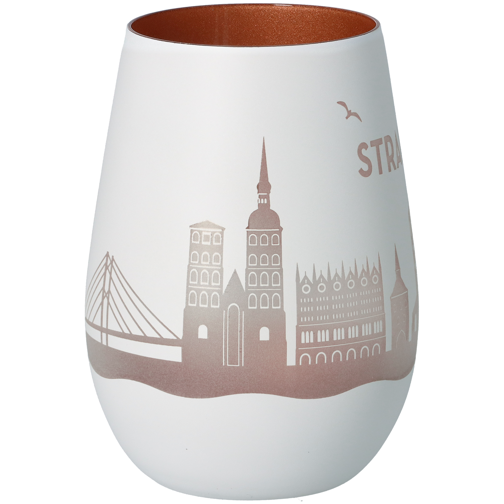 Windlicht Skyline Stralsund