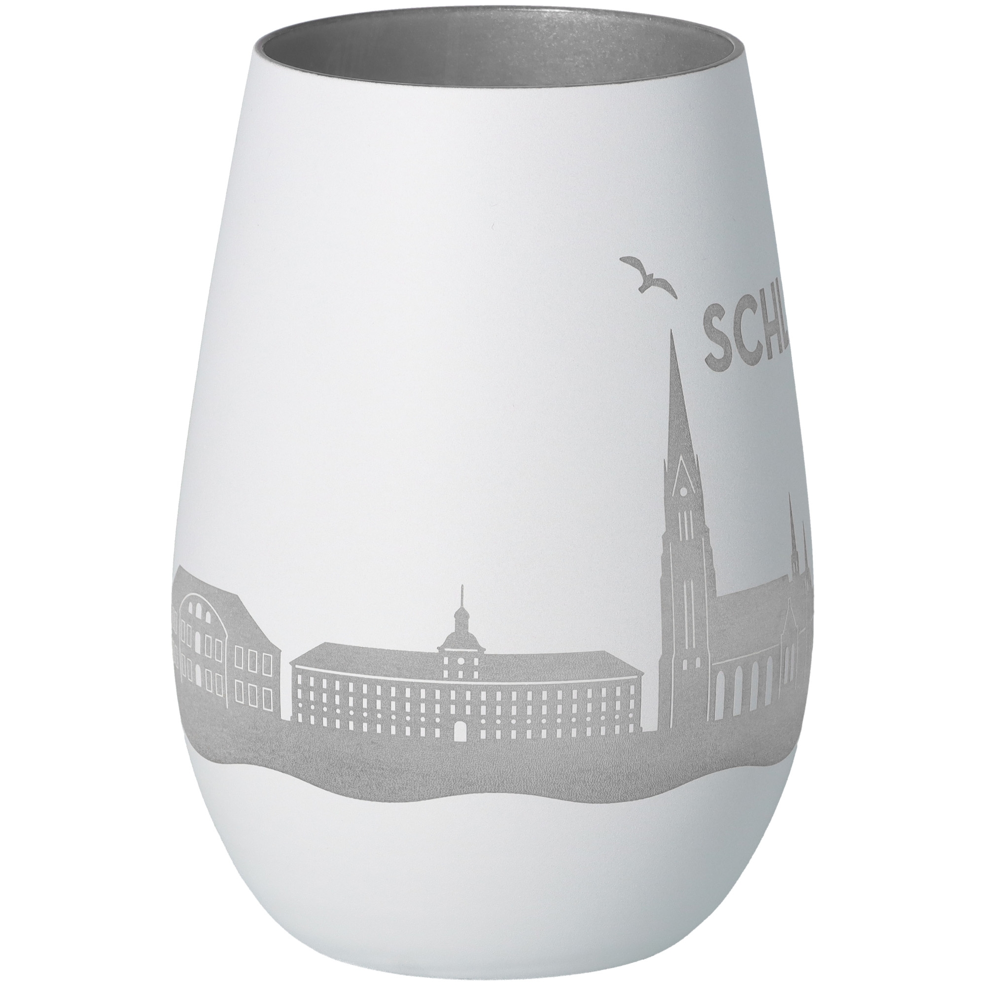 Windlicht Skyline Schleswig Töpferei, Krug, Vase, Glas, Porzellan