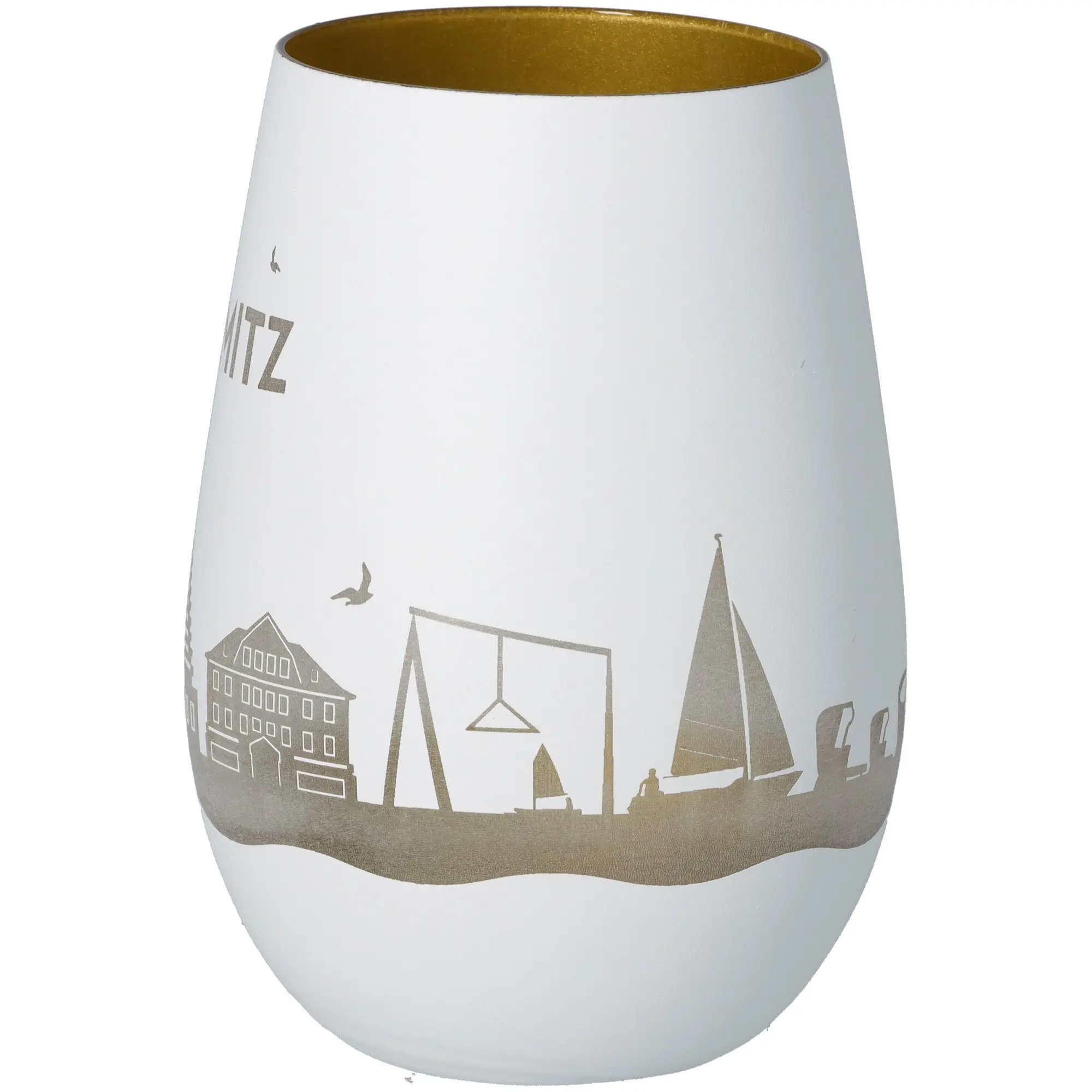 Windlicht Skyline Grömitz
