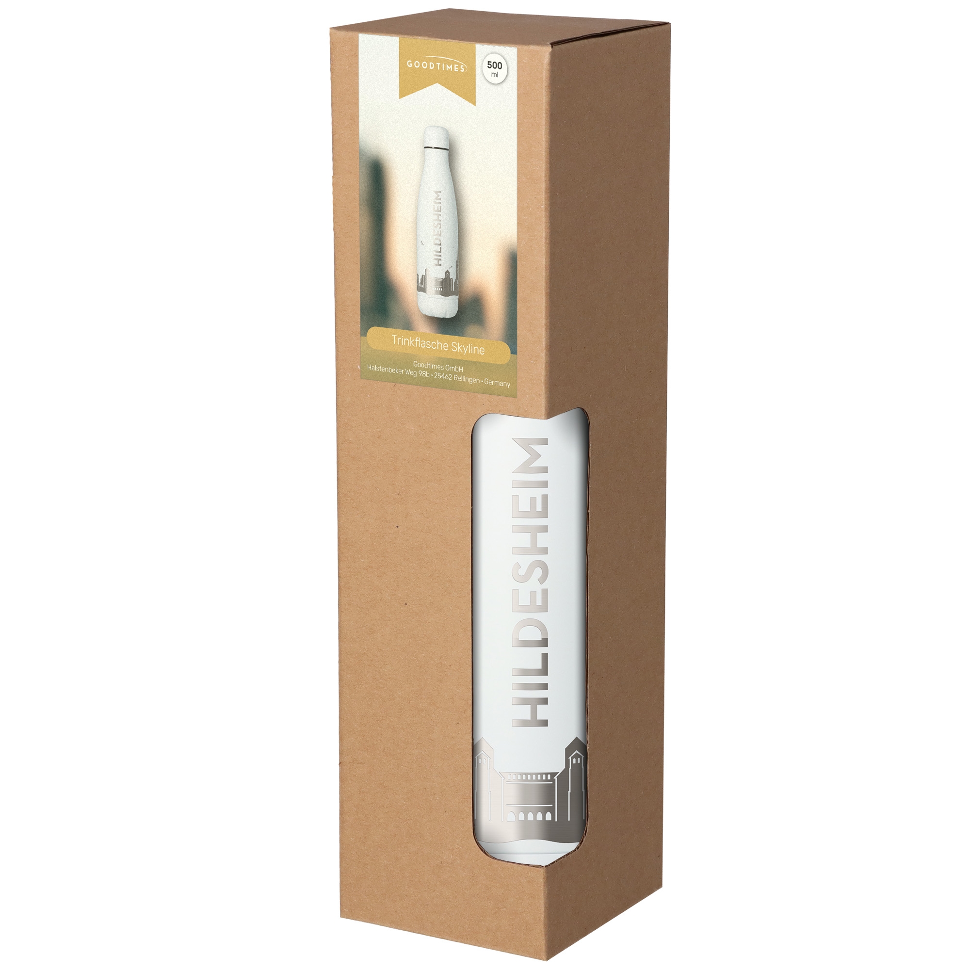 Trinkflasche Skyline Hildesheim Flasche