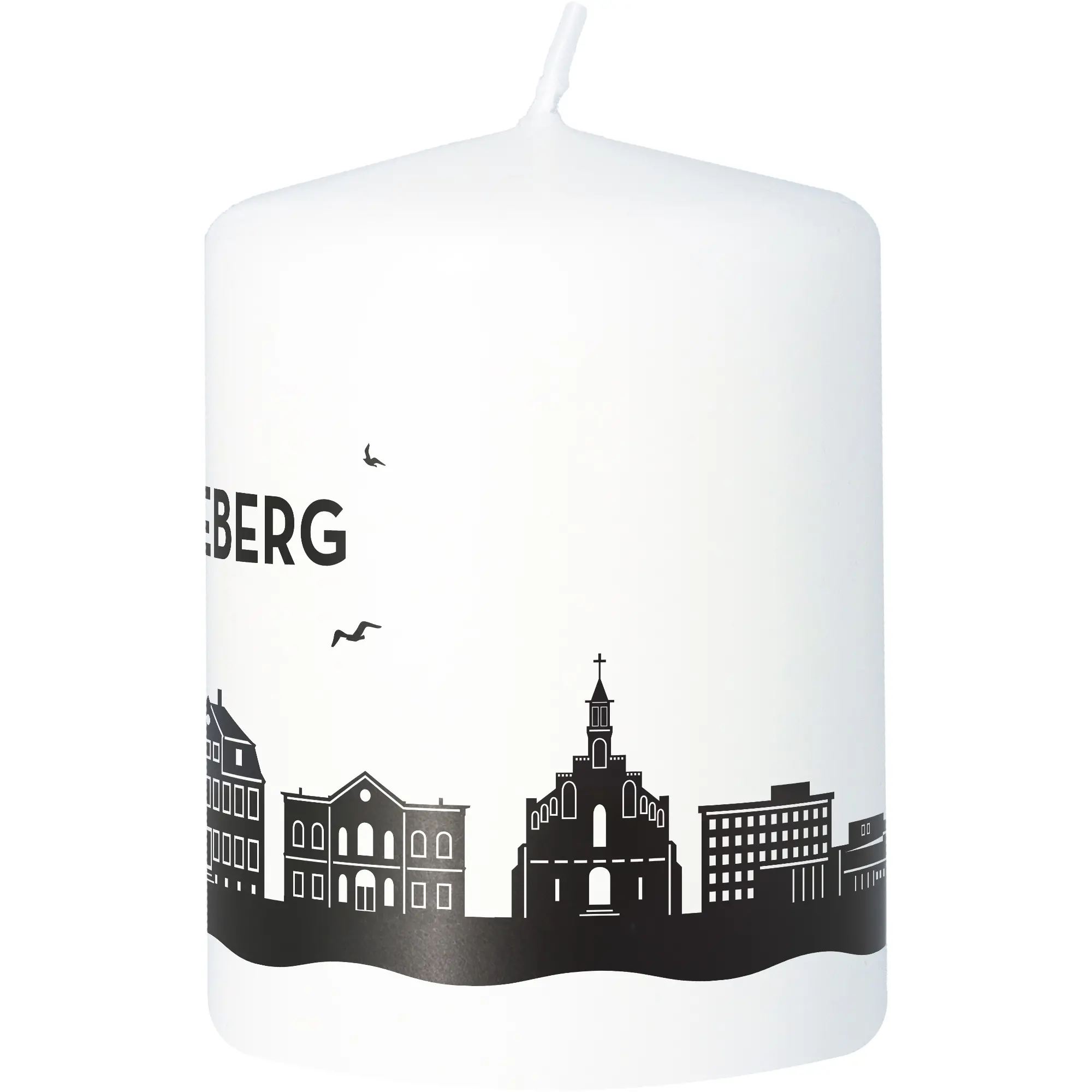 Stumpenkerze Skyline Pinneberg Stumpenkerze Skyline Pinneberg