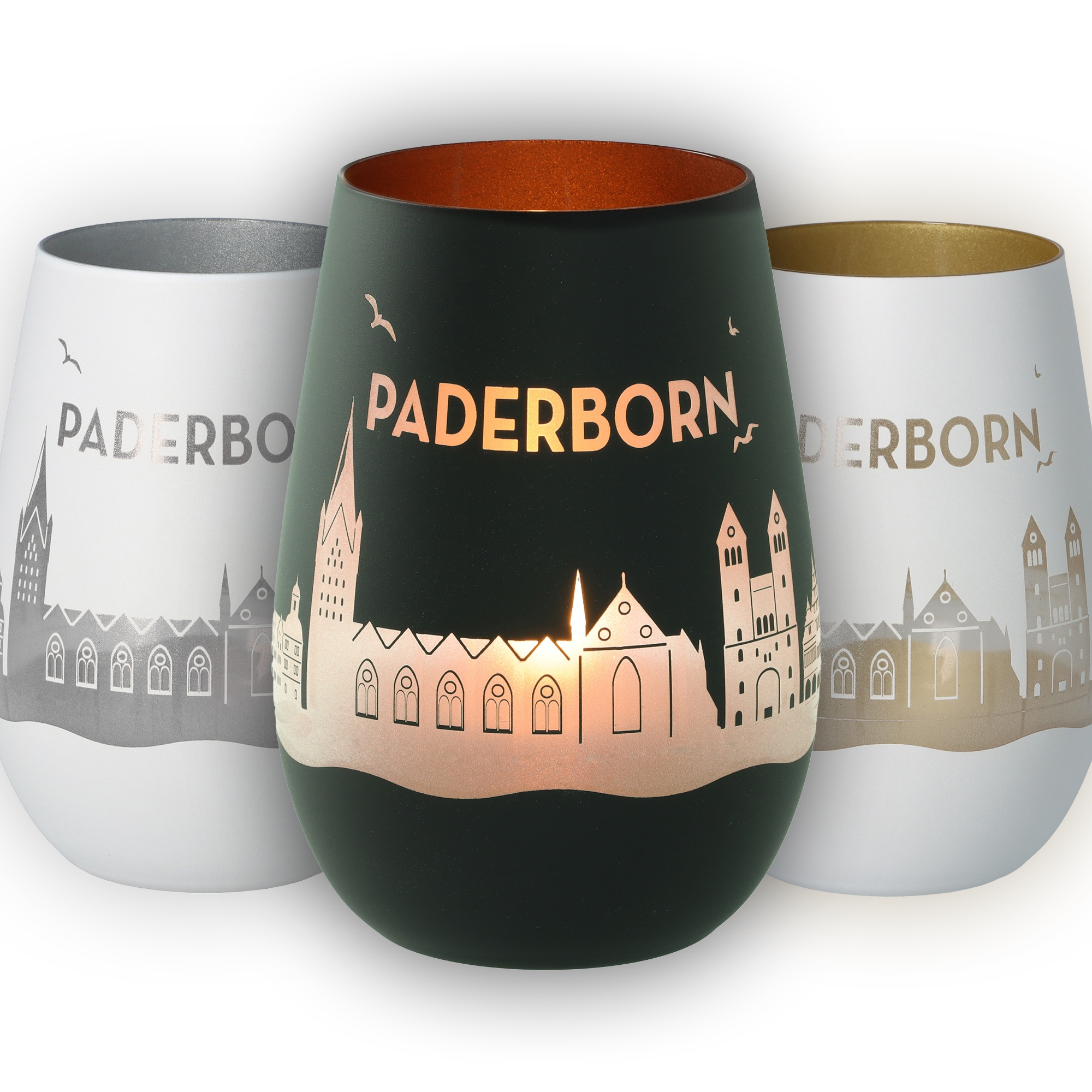 Windlicht Skyline Paderborn Pokal, Töpferei, Krug