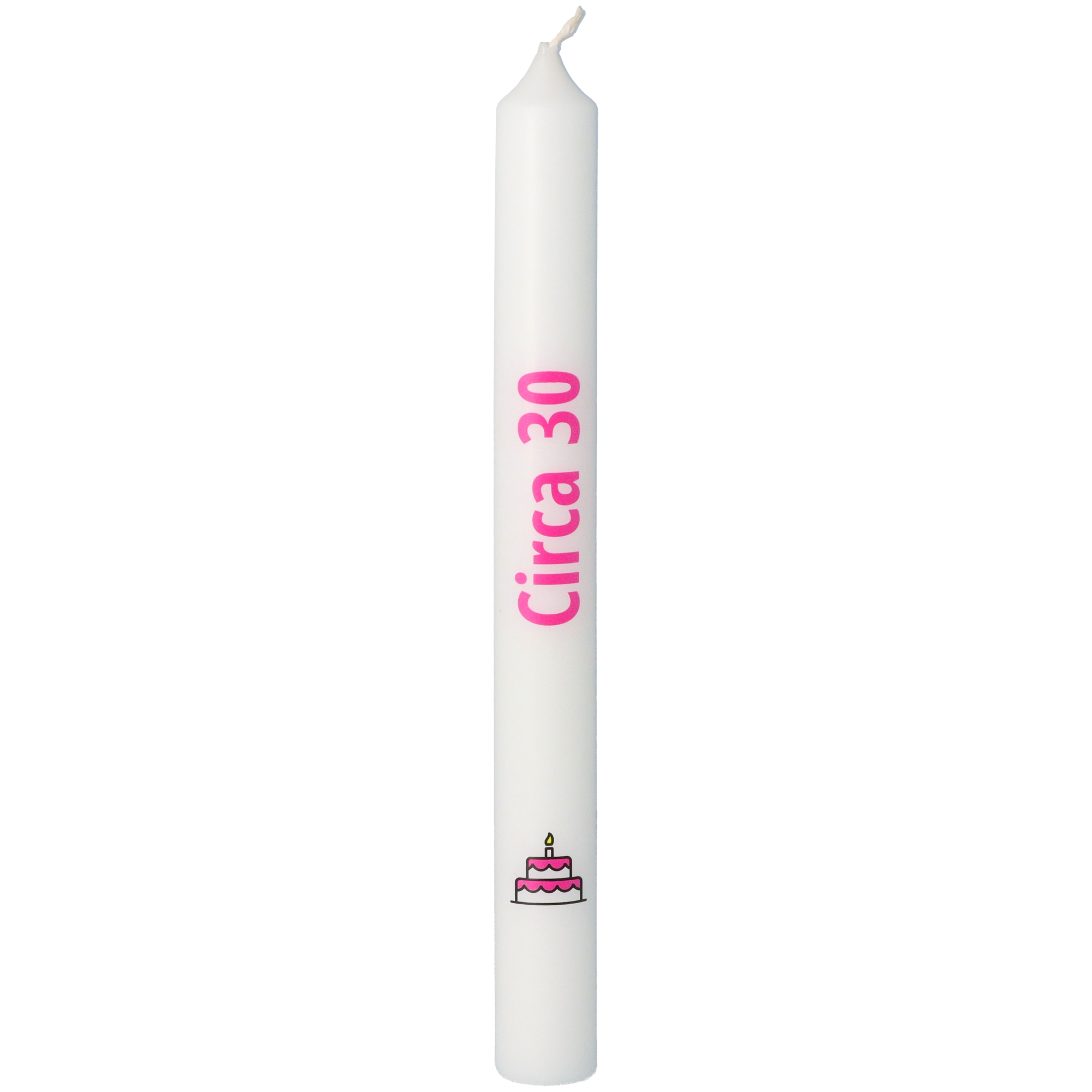 Stabkerze "Circa 30" Pink