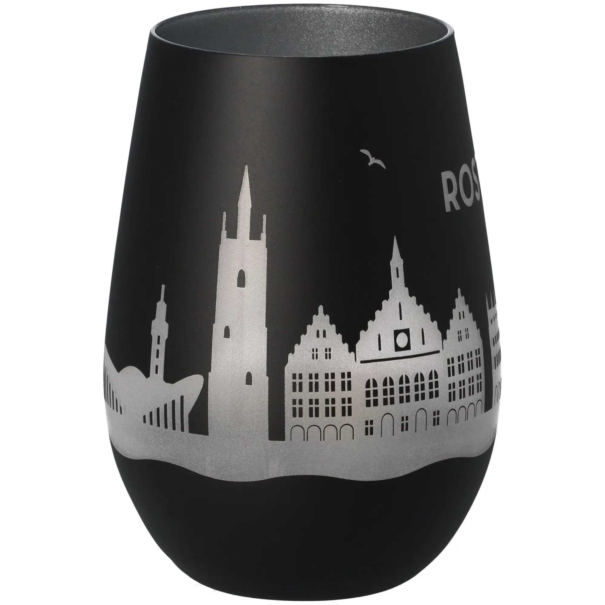 Windlicht Skyline Rostock