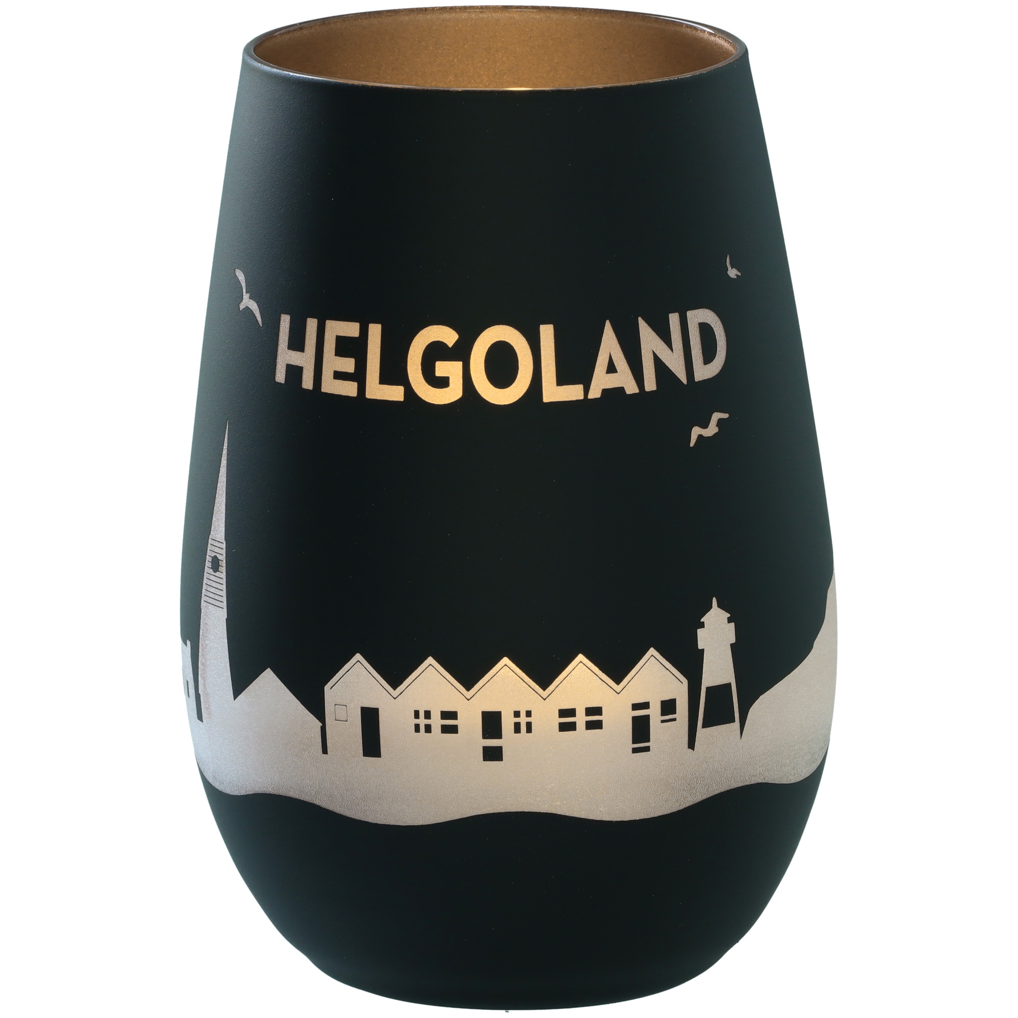 Windlicht Skyline Helgoland Krug, Töpferei, Vase