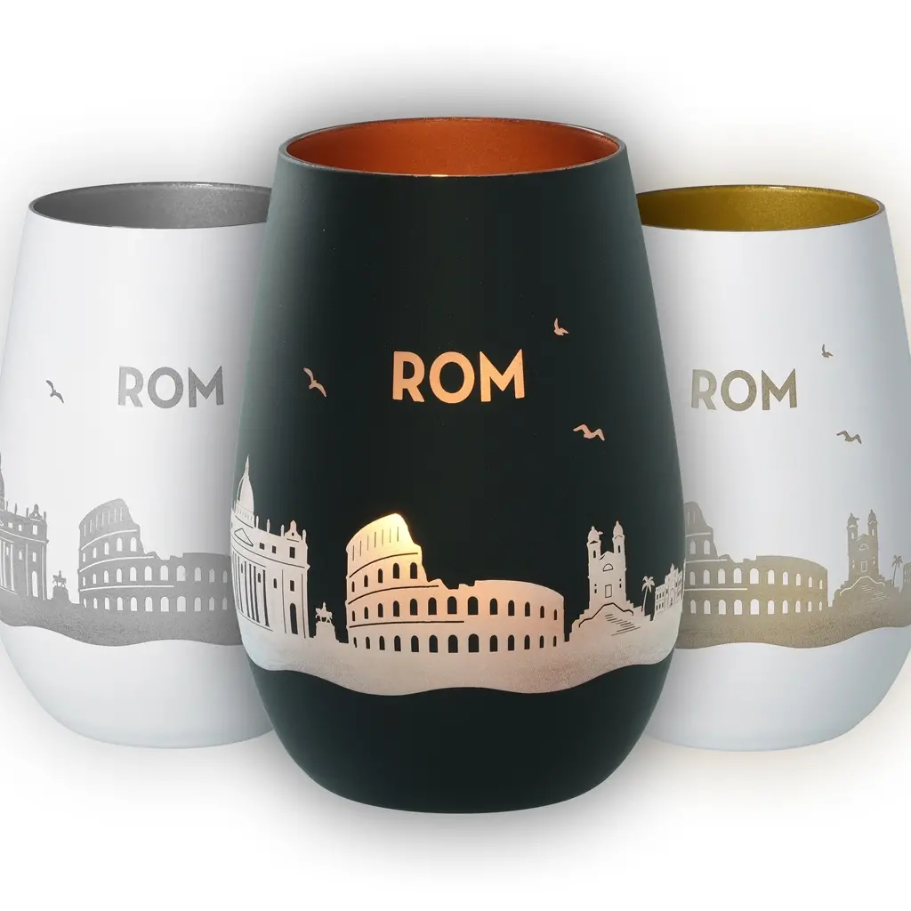 Weintraub, Vase, Tellerbecher, Rom, Rom-Silhouette
