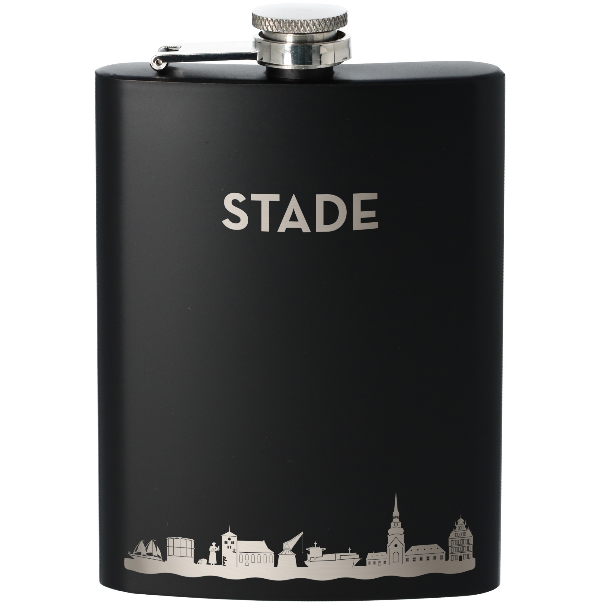 Flachmann Skyline Stade Flasche, Rasierwasser